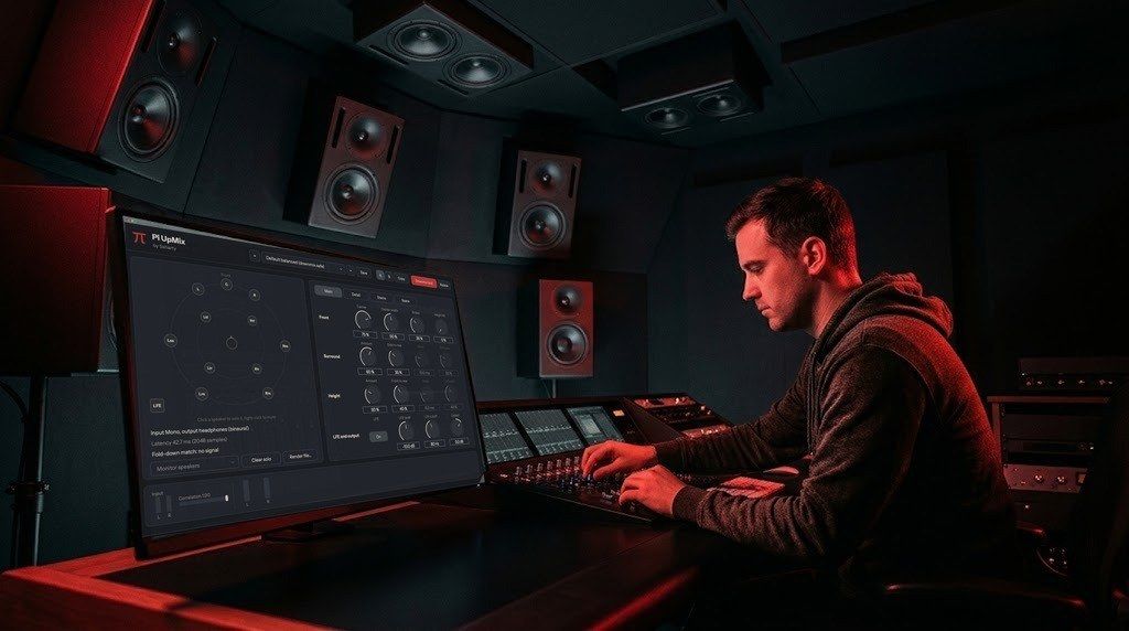Producer upmixing to surround with Pi UpMix